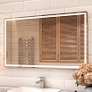 Зеркало Vigo Geometry Comfort 120 см с подсветкой, антипар