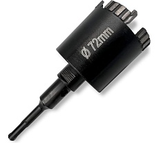 Коронка алмазная безударная по бетону SDS plus MKSS Toolbox 72 мм MK7200
