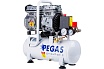 Малошумный компрессор Pegas Pneumatic PG-601 безмасляный 6615