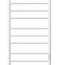 Полотенцесушитель электрический Point PN10848W П8 40x80 диммер справа, белый
