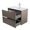 Мебель для ванной BelBagno Uno 80 см Бежевый матовый