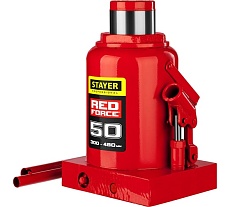 Гидравлический бутылочный домкрат Stayer Red Force, 50т 43160-50_z01