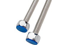 Подводка для смесителя из нержавеющей гофрированной трубы Lavita HF-C800L 1/2хМ10, гайка-штуцер