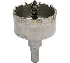 Коронка по металлу 53 мм с пластинами ВК8 WOLFSTAR cw00039