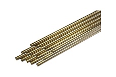 Прутки латунные CuZn 40 (2х1000 мм, 15 шт) Кедр 8022394