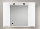 Зеркальный шкаф BelBagno MARINO-SPC-1200/750-2A-BL-P 120 см, Bianco Lucido