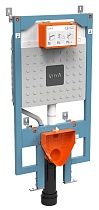 Подвесной унитаз VitrA S40 9860B003-7200 с микролифтом, инсталляцией