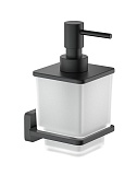Дозатор для мыла Aquatek Либра AQ4305MB черный матовый