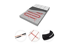 Нагревательный мат Rexant Extra, 2м² (0,5x4,0 м), 320Вт 51-0504