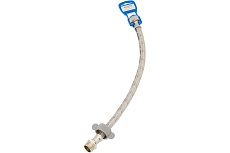 Подводка для воды Azario LUXe 1 м, г/ш, силиконовая оболочка 00081683