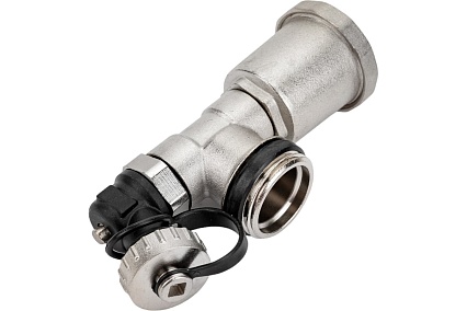 Тройник для коллектора Rvc ТП 1/2 г x 1 ш х 1/2 г, комплект без гайки 12834