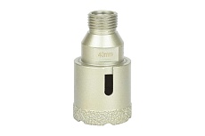 Коронка алмазная, вакуумное спекание (40х40 мм; 1/2&quot;; М14) TECH-NICK TUK 136.600.7022