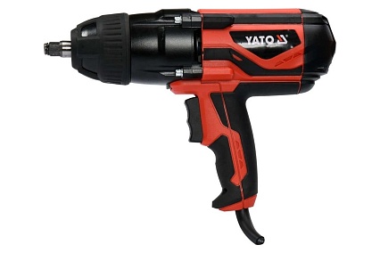 Электрический ударный гайковерт Yato 1/2", 600 Нм YT-82021