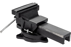 Тиски Kranz слесарные 150мм, поворотные, с наковальней KR-12-5102
