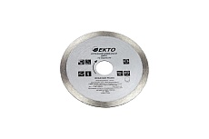 Диск алмазный отрезной сплошной по керамике (115х8х22.2х1.3 мм) EКТО CD-501-115-013
