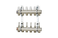 Коллектор с расходомерами ICMA S.P.A. 1&quot; х 3/4&quot;(евроконус) - 4 выхода K013/87K013PJ06