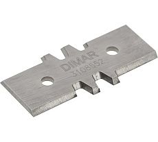 Нож для фрезы твердый сплав 50x24x2 мм Dimar 3108552