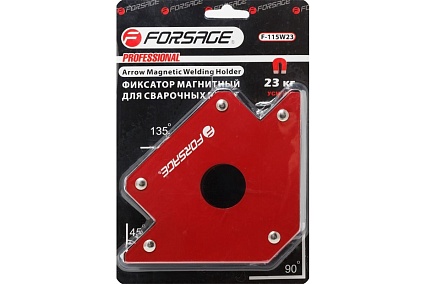 Фиксатор магнитный Forsage для сварочных работ (23кг, 135гр., 45гр.), в блистере F-115W23(17571)