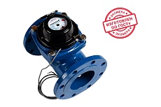 Счетчик воды ЭКО-М ЭКОМЕРА-100ФИ ИМПУЛЬСНЫЙ холодный (антимагнитный, Ду100, L245) Э-Ф100-ХИ