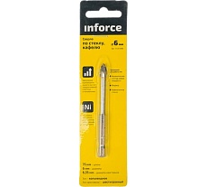 Сверло по стеклу/кафелю (6 мм) Inforce 11-01-089