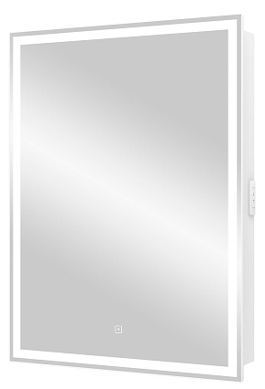 Зеркальный шкаф Континент Allure LED 60x80 с подсветкой, левый МВК004