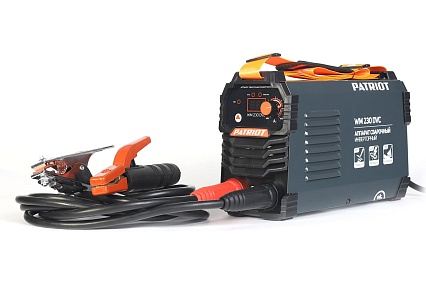 Cварочный инверторный аппарат Patriot WM230DVC MMA с маской 300D 605302291