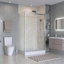 Душевой уголок BelBagno MARINO-2-AH-1-110/80-C-Cr 110x80 прозрачный, хром
