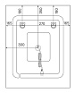 Зеркало Iddis Zodiac ZOD60T0i98 60x70 см с подсветкой, термообогревом