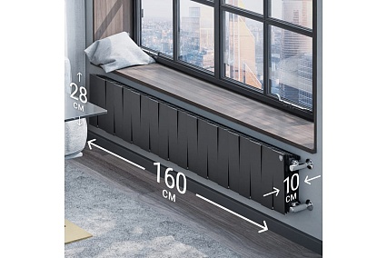 Радиатор Royal Thermo PianoForte 200 /Noir Sable - 20 секц. НС-1346011