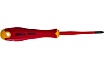 Диэлектрическая крестовая отвертка Felo Ergonic +/- E-SLIM Z 1X80 41719290
