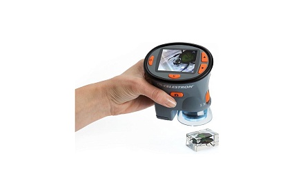 Портативный цифровой микроскоп с LCD-экраном Celestron 44310