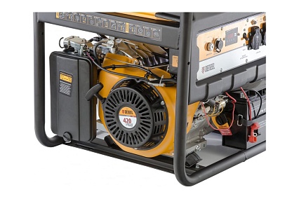 Бензиновый генератор Denzel PS 55 EA, 5,5 кВт, 230В, 25л 946874