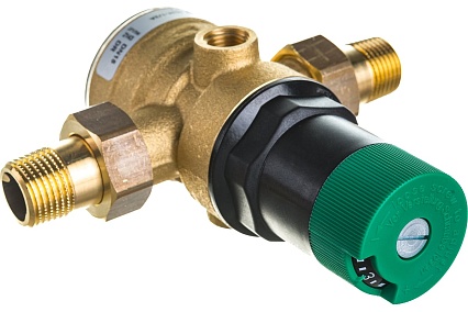 Клапан понижения давления Honeywell на холодную воду, диапазон регулировки 1.5-6 атм D06F-1/2A
