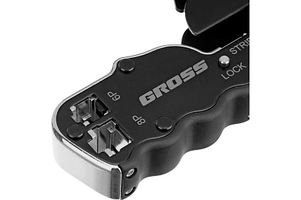 Клещи для обжима телефонных и компьютерных клемм Gross 17723