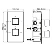 Душевой набор WasserKRAFT Alme A171568 Thermo