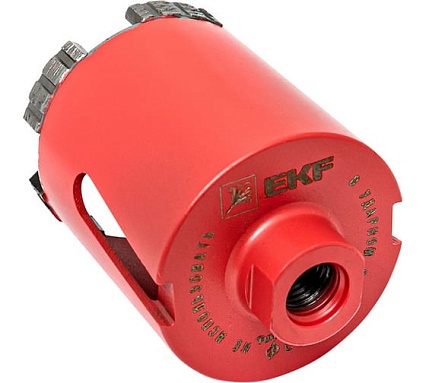 Коронка алмазная Turbo Fast Expert 68 мм, M16, Laser EKF dch-68-trb-m16