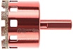 Коронка алмазная трубчатая по керамограниту Flex 226-011 DHS (45х65 мм; высота сегмента 5 мм; A3; 60Р) Hammer 58974