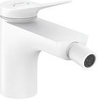 Смеситель для биде Hansgrohe Vivenis 75200700 донный клапан, белый матовый