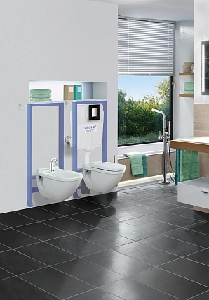 Инсталляция для унитаза Grohe Rapid SL 38772001  3 в 1 с кнопкой