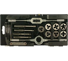 Набор метчиков и плашек (17 шт) Практика 779-462