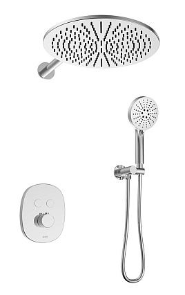 Душевой набор Black&White Gravity GH-9201-C термостат, хром