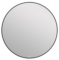 Зеркало Cersanit Eclipse Smart 100x100 см с подсветкой, черный A64149