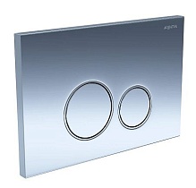 Подвесной унитаз SET Aquatek Поларис-01-018 4в1, кнопка хром