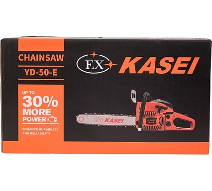 Цепная пила Ex Kasei 2.2 кВт, 3 л.с., шаг цепи 0.325, с чехлом YD-50-E
