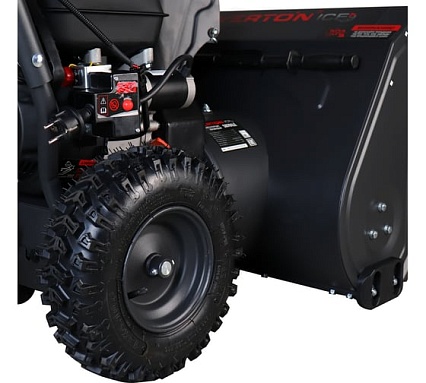 Бензиновая снегоуборочная машина Verton ice sb-761le 5,15 квт, 7 л.с, v 212 см3, ширина/высота 61/51 см, фара, электрозапуск 01.9676.14792