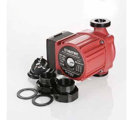 Циркуляционный насос Valtec VRS 25/6-130 с гайками VRS.256.13.0