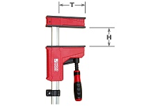 Комплект параллельных струбцин WOODWORK 1500x95 мм, 2 штуки, усилие прижима 600 кг PCH-1590