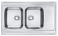 Кухонная мойка Alveus Classic Pro 80 1130472 100 см нержавеющая сталь