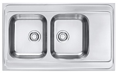 Кухонная мойка Alveus Classic Pro 80 1130472 100 см нержавеющая сталь