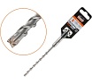 Бур сверло 6x100x160 мм, SDS-plus, Quadro-x Gepard GP1206-160